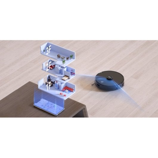 Imou RV1 Pro Robot Aspirapolvere Max 6500Pa Aspirazione, Base di Svuotamento Automatico e Lavaggio