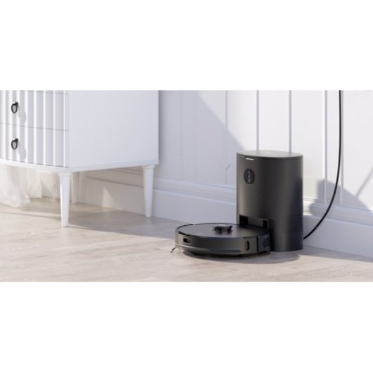 Imou RV1 Pro Robot Aspirapolvere Max 6500Pa Aspirazione, Base di Svuotamento Automatico e Lavaggio