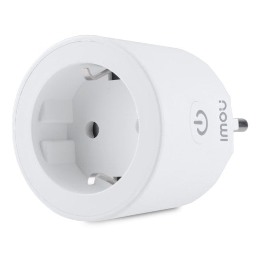 Tomada Inteligente Imou Wi-Fi/Bluetooth, controlo Alexa/Google, 16A, Interior, Branca
