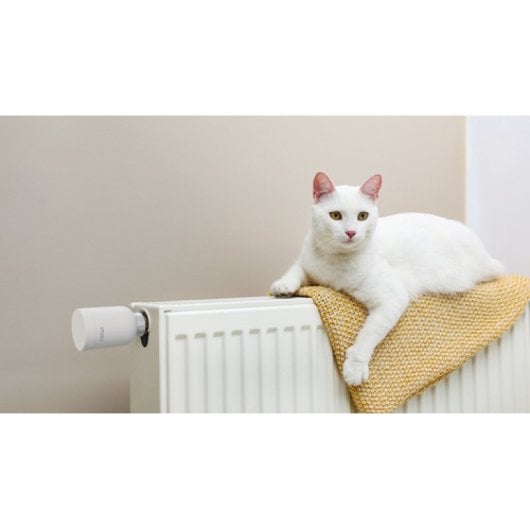 Termostato de radiador Imou TRV1 Blanco ZigBee 3.0 6 Adaptadores Control de Voz 0.5?
