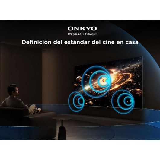 TCL MiniLED 65" 65C6K UltraHD 4K Sonido Onkyo Google TV