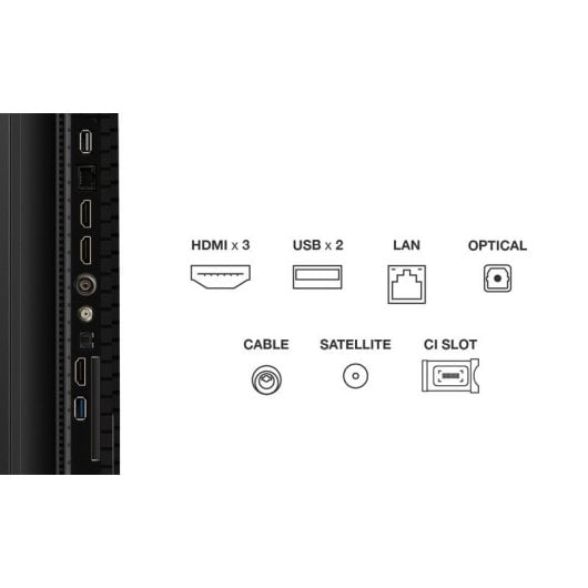 TCL QLED 65" 65P7K UltraHD 4K Dolby Atmos Google TV