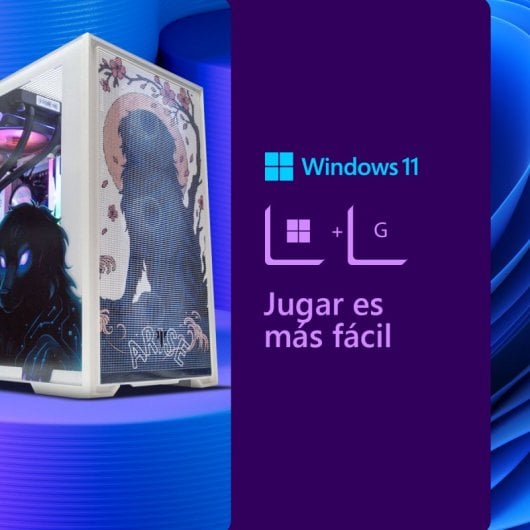 PcCom Ready By Paula Quintela AMD Ryzen 7 7800X3D / 32GB / 1TB SSD / RTX 5060Ti 16GB + Windows 11