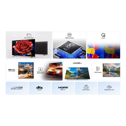 TCL QLED 85" 85P7K UltraHD 4K Dolby Atmos Google TV