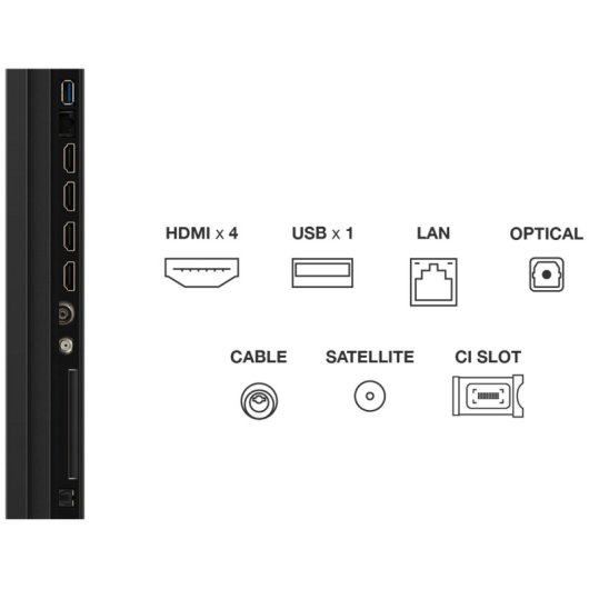 TCL QLED 98" 98P8K UltraHD 4K Sonido Onkyo Google TV