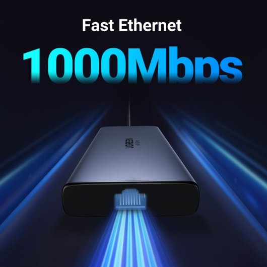 Hub Ugreen 10 in 1 USB-C 2 HDMI 4K60Hz 2 USB-C3.2 USB-A3.2 USB-A3.0 RJ45 SD TF PD100W