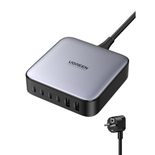 Ugreen Nexode Carregador 200W 2xUSB-A 4xUSB-C Desktop Compacto Alta Potência