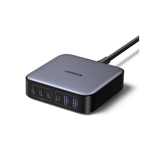 Ugreen Nexode Carregador 200W 2xUSB-A 4xUSB-C Desktop Compacto Alta Potência