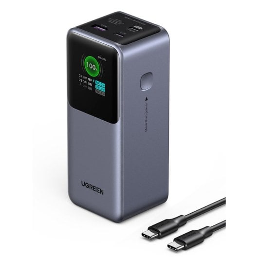 Power Bank Ugreen Nexode 130W 20000mAh carga rápida