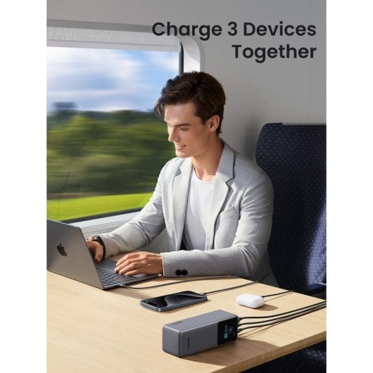 Power bank Ugreen Nexode 200W 25000mAh carga rápida