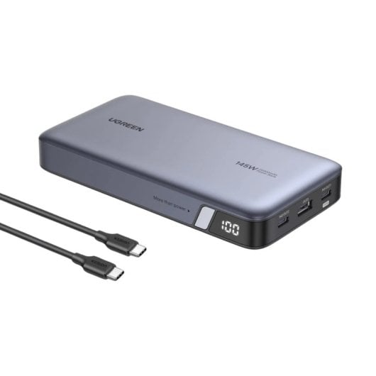 Power bank Ugreen Nexode 25000mAh 145W carga rápida portátil