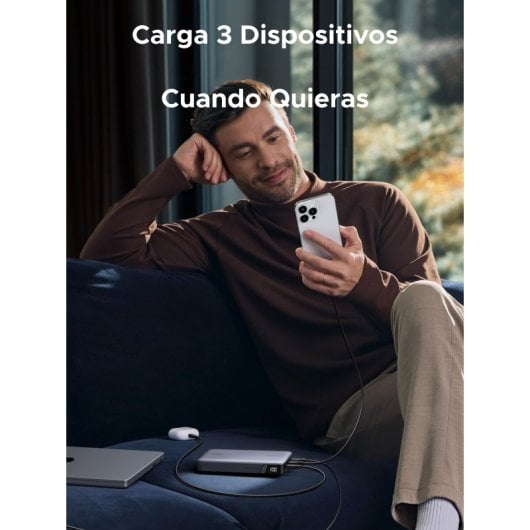 Power bank Ugreen Nexode 25000mAh 145W carga rápida portátil