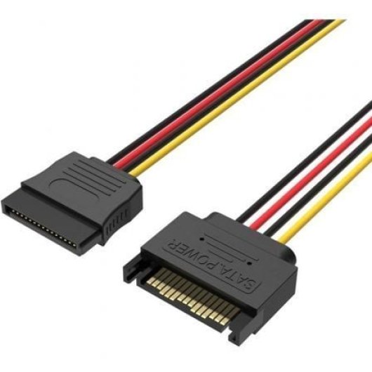 Cable de alimentación Vention KDABY SATA 15Pin macho-hembra 30cm cobre estañado