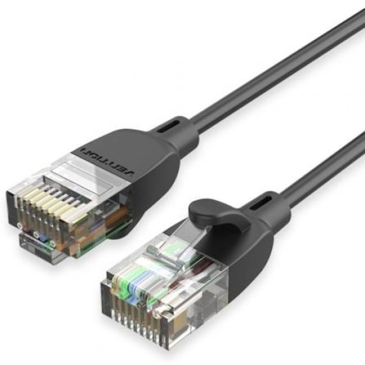 Cable de red Vention IBIBG Cat.6A 1.5m Negro