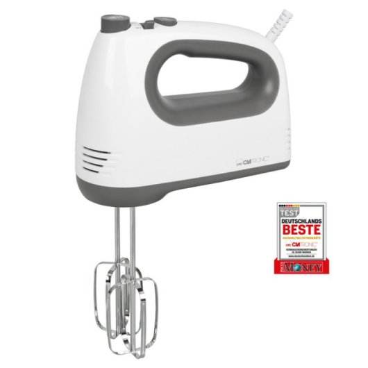 Batidora de mano HM 3775 400W 5 velocidades Turbo acero inoxidable