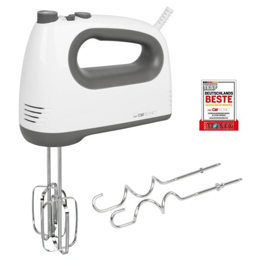 Batidora de mano HM 3775 400W 5 velocidades Turbo acero inoxidable