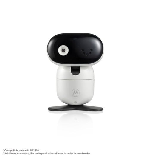 Telecamera aggiuntiva Motorola Nursery PIP1510C-C con visione notturna motorizzata, 2,4 GHz FHSS, portata 300 m