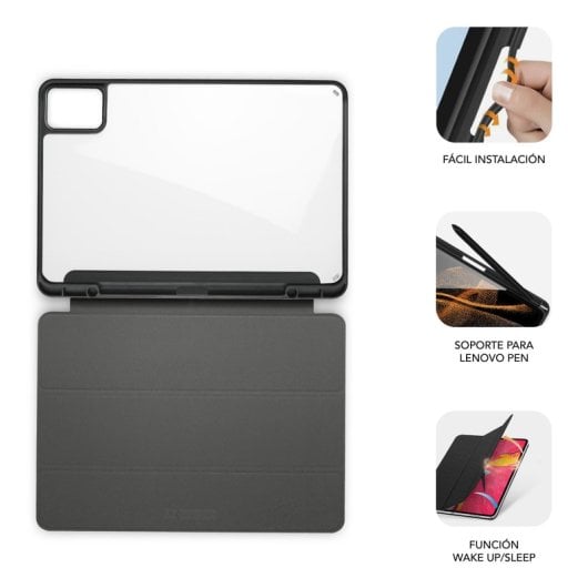 Funda SUBBLIM Lenovo Tab M11 Full SmartCover Shock Absortion Atril 2 Ángulos Slot Pen