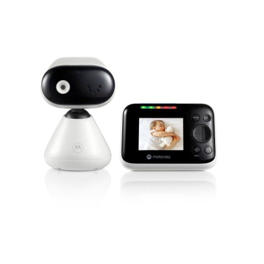 Monitor para bebé Motorola PIP1200 com ecrã de 2,8” e alcance de visão noturna de 300m, bidirecional