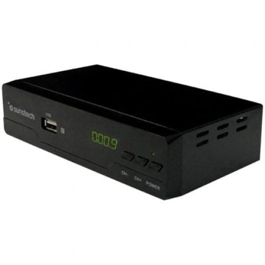 Receptor Sunstech DTB210HD2 DVB-T2 Full HD compacto USB Grabación HDMI