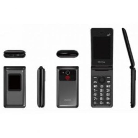 Teléfono móvil Qubo X-28 4G Black 1000mAh Cámara 0,3MPX USB-C Pantalla 2,8?