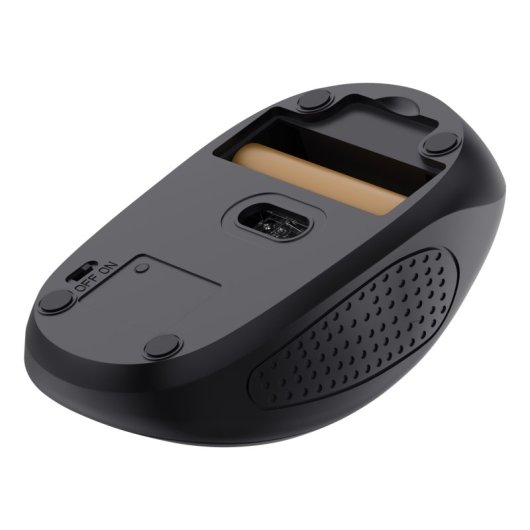 Ratón Trust inalámbrico Bluetooth 1600 DPI compacto ambidiestro