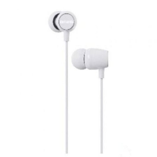 Auriculares AIWA ESTM-20WT com cabo jack 3,5 mm graves potentes brancos