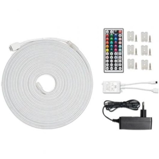 Tira LED Vention PAEWF 1m RGB Silicona Control Remoto USB Resistente Agua IP65