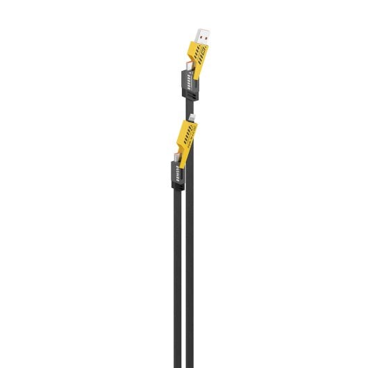 Suporte ajustável para portátil AISENS com docking station USB-C 4 em 1, alumínio, dobrável, cinzento