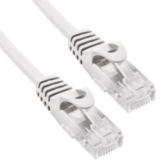 Cable de red PHASAK PHK 1520 Cat.6 20m 100% Cobre RJ45 UTP Gris