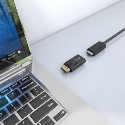 DisplayPort Konverter AISENS A125-0908 4K@60Hz DP/M auf HDMI/H HDCP Audio Schwarz