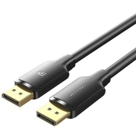 Cable DisplayPort VENTION HAKBH 2m 4K60Hz noir contacts dorés 30AWG