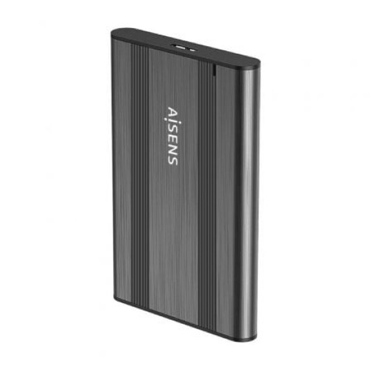 Caja Externa 2.5? AISENS ASE-2526GR Aluminio Gris USB 3.1 SATA Instalación Sin Tornillos