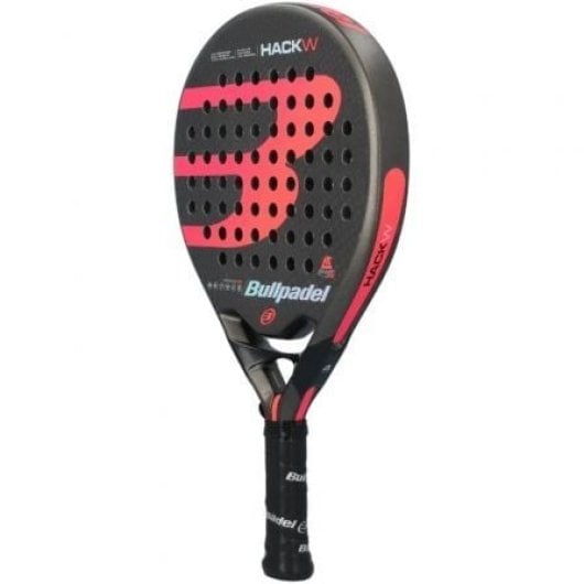 Pala Bullpadel Hack W Control Redonda Black EVA Carbono Mujer Avanzada