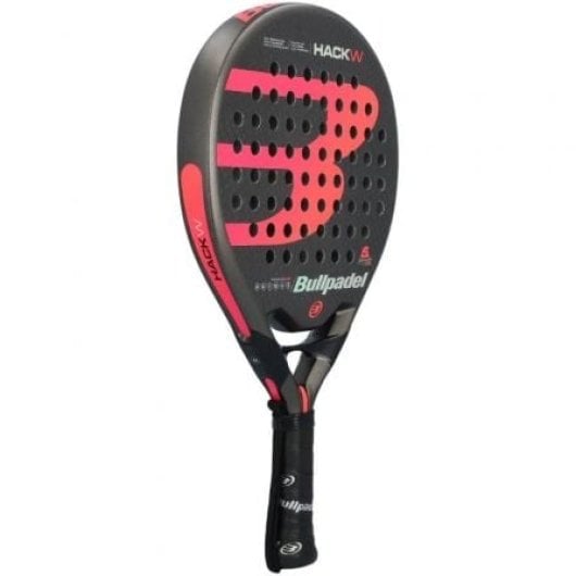 Pala Bullpadel Hack W Control Redonda Black EVA Carbono Mujer Avanzada