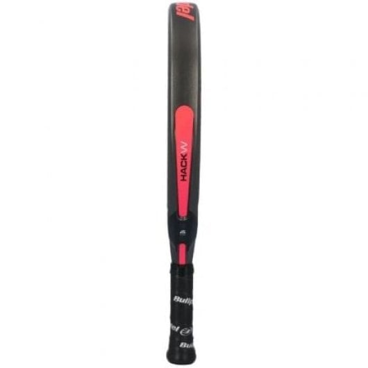 Pala Bullpadel Hack W Control Redonda Black EVA Carbono Mujer Avanzada