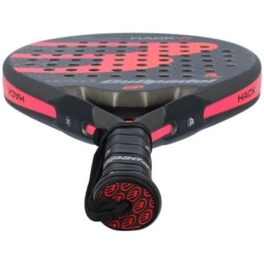 Pala Bullpadel Hack W Control Redonda Black EVA Carbono Mujer Avanzada