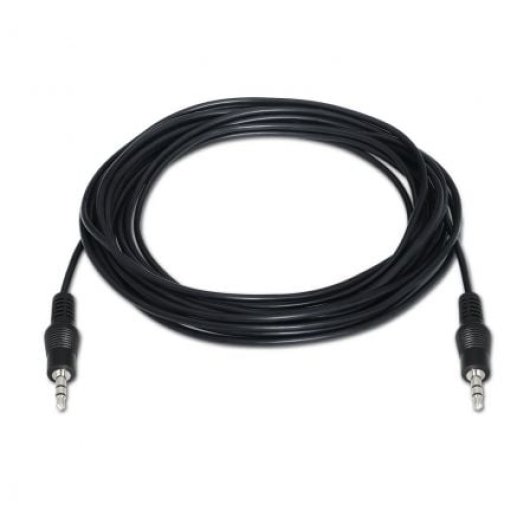 Câble AISENS A128-0144 Jack 3,5 mm mâle-mâle 10 m Noir RoHS 0,1 W