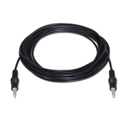 Câble AISENS A128-0144 Jack 3,5 mm mâle-mâle 10 m Noir RoHS 0,1 W