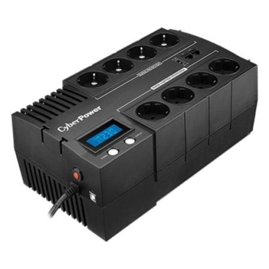 Sai CyberPower 1200 VA Batterie plomb-acide Autonomie prolongée LCD AVR 8 sorties Protection USB