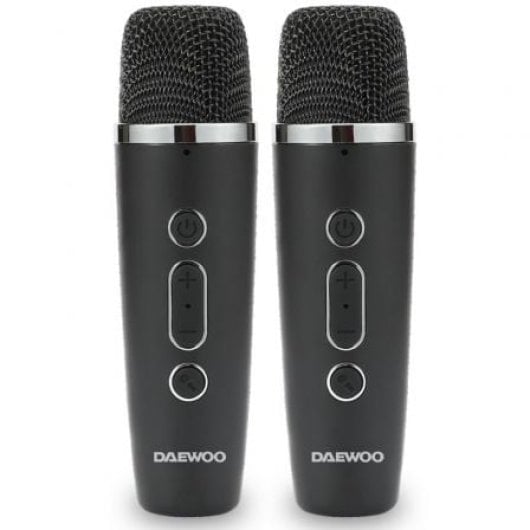 Altavoces Daewoo Karaoke Inalámbricos Bluetooth 15W con micrófono y luces LED