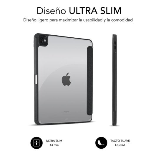 Funda SUBBLIM SUBCST-5SC401 iPad Pro 11? M4 Borde Reforzado Shock Absortion Slot Apple Pencil Negra