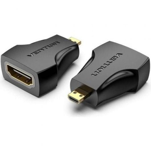 Adaptador HDMI Vention AITB0 Micro HDMI macho chapado en oro Resolución 1080P