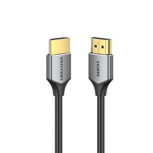 Cable HDMI Vention ALEHG 1.5m Slim 4K 18 Gbps gris