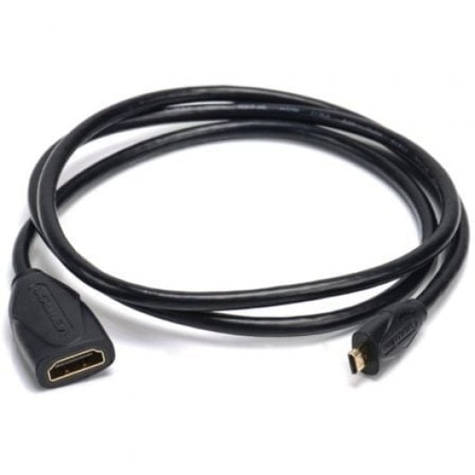 Câble micro HDMI Vention ABBBF 4K 1 m 34 AWG en cuivre sans oxygène noir