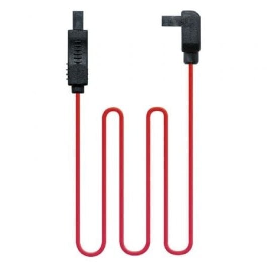 Cable SATA Nanocable 10.18.0202-OEM 0,5m Rojo Macho/Macho Conector Acodado SATA II 3Gbps