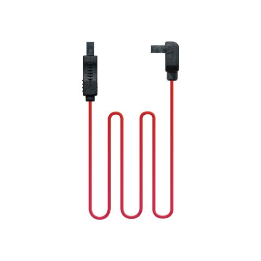 Cable SATA Nanocable 10.18.0202-OEM 0,5m Rojo Macho/Macho Conector Acodado SATA II 3Gbps