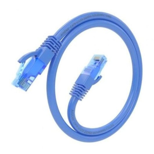 Cabo de rede AISENS CAT.6 UTP AWG26 CCA Azul 2m RJ45 a RJ45
