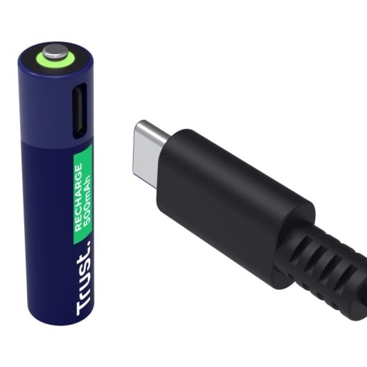 Trust 25671 AAA 500mAh USB-C LED batteria ricaricabile 1h 4 unità NiMH