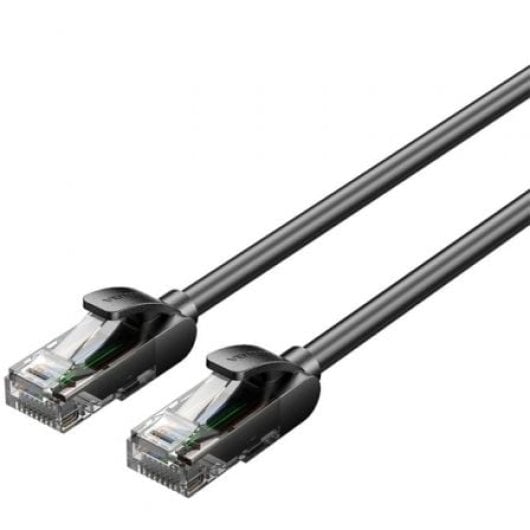 Cable de red Vention IABBM RJ45 Cat.5e 12m Negro 1000Mbps PVC